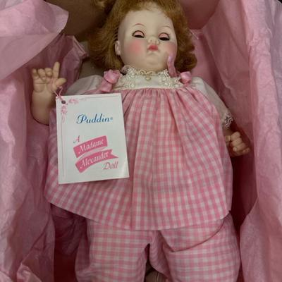 Lot 258: Madame Alexander Puddin Baby Doll New In Box