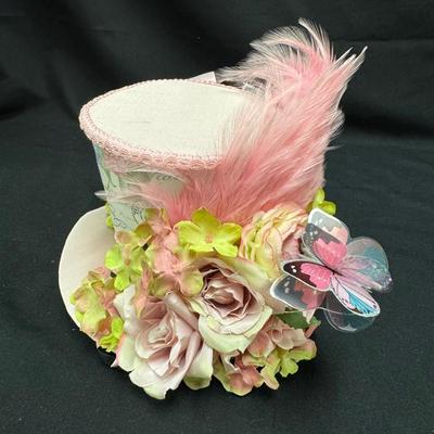 Lot 272: Ms. Purdy Original Butterfly Theme Mini Top Hat 