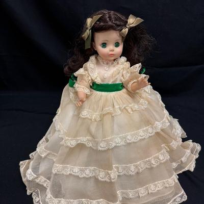 Lot 219: Madame Alexander 12” Scarlett O’Hara Doll