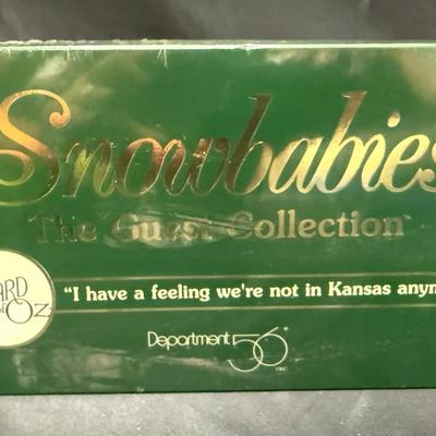 Lot 410: Department 56 Snowbabies Guest Collection – Wizard of Oz “We’re Not in Kansas Anymore” (New