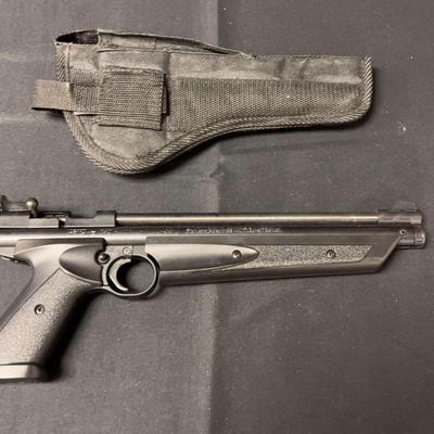Lot 705: Crosman P1377 American Classic Variable-Pump .177-Caliber Pellet Air Pistol