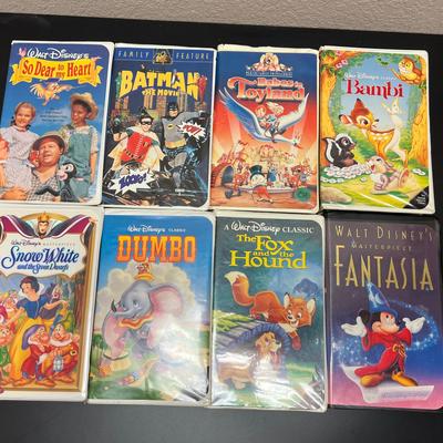 Lot 317: Vintage Disney VHS