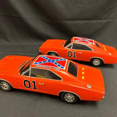 Lot 221: Dukes Of Hazzard Plastic Collector Cars