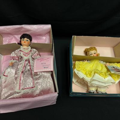 Lot 212: Madame Alexander Little Women Collection ( Beth And Amy)