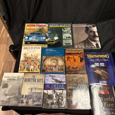 Lot 621: Eclectic Knowledge Collection: Cars, History, and Iconic Lives