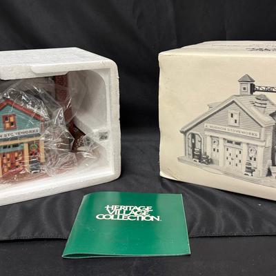 Lot 413: Department 56 J. Hudson Stoveworks – Heritage Village Collection (Original Box & Insert)
