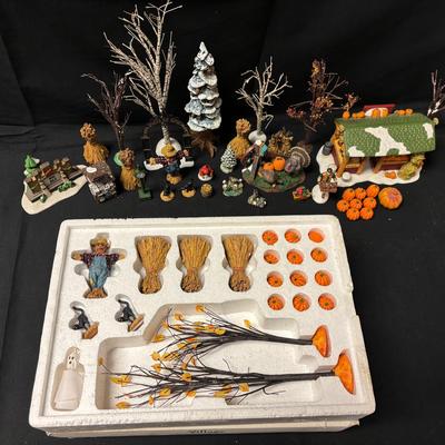 Lot 708: Village Halloween Accessories + Similar Decor
