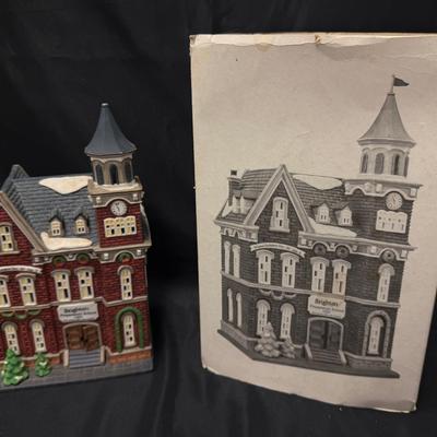 Lot 403: Department 56 Dickens’ Village “Brighton Preparatory School” with Original Box