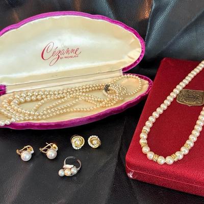 Vintage Pearls By Cezanne & Majorca 