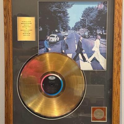 Professionally Framed Beatles Abby Road 