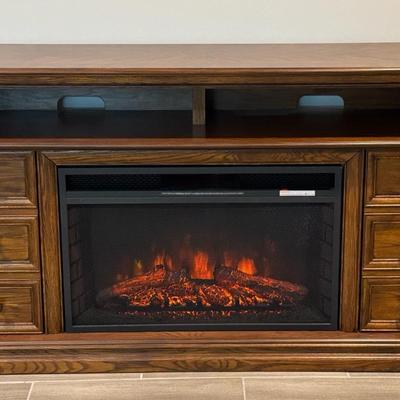 Sunforce Furniture Co Electric “Fireplace”  & Media Mantel 
