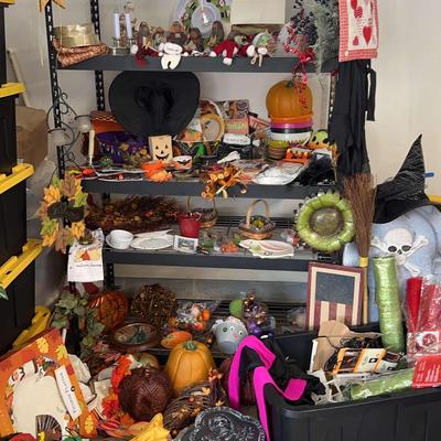 Holiday Decor Collection Featuring Tombstones and Inflatables