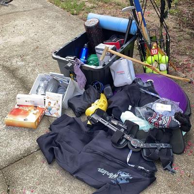 O'Brien Wet Suits, Spalding Glove, Everlast Gear & Sports Equipment