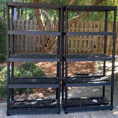 Greenmade Plastic Shelving Units #3