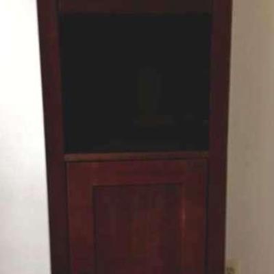 Tall Bookshelf And Media Cabinet
