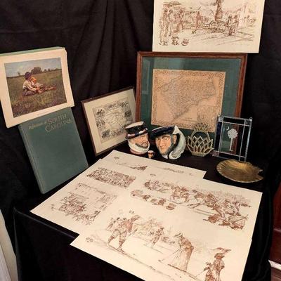 Reflections Of SC: Aiken Prints by John Doylie, Aiken Map, Oversized Mugs by Royal Doulton & More