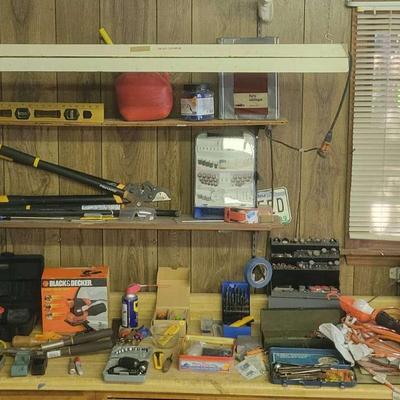 Large Tool Lot Including Black And Decker