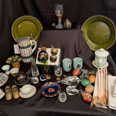 Decorative Asian & Global Ceramics and Glassware Collection