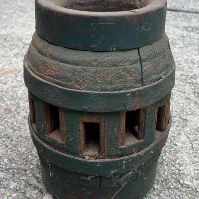 Wooden Wagon Wheel Hub