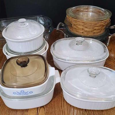 Casserole & Bakeware Collection Featuring CorningWare & Pyrex