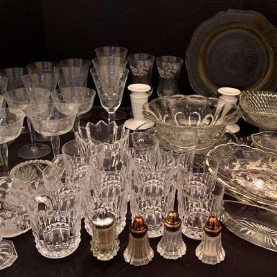 Crystal Glasses, Bowls, & Candlesticks by Mikasa