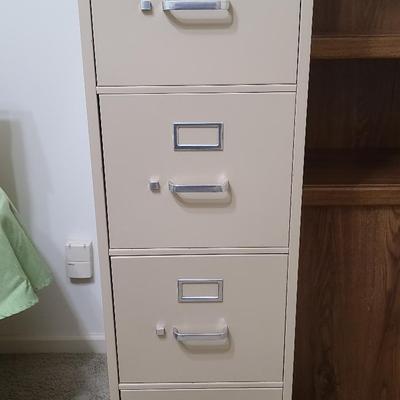 Four-Drawer Vertical Metal Filing Cabinet by HON