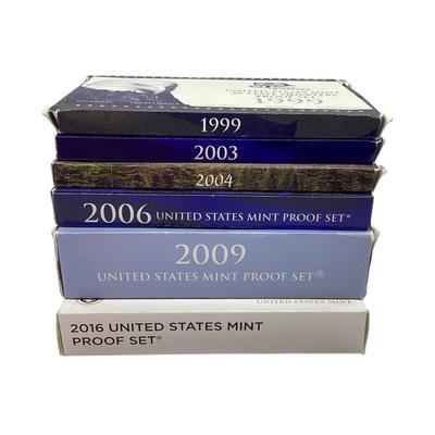 TN39 Six Misc Proof Sets