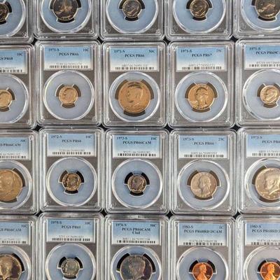 TN44  20 PCGS Mixed Slabs