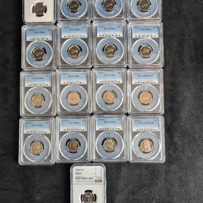 TN43  17 PCGS / NGC Jefferson Nickels