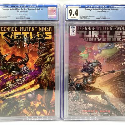 TN14 Two Teenage Mutant Comics CGC 9.4