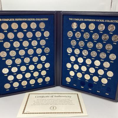 TN35 Jefferson Nickel, Nice Display Set 