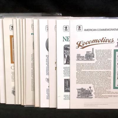 TN221 Twenty Six American Commemorative Sheets Of Stamps