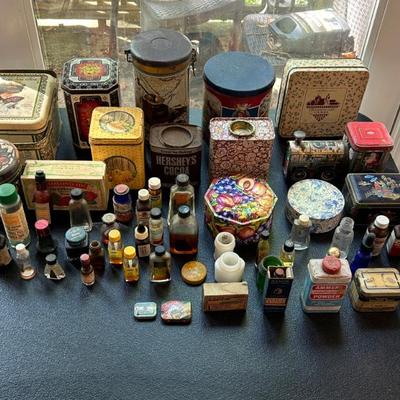 Great Collection of Vintage Advertising Tins and Cans 