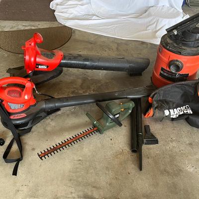Black And Decker Leaf Hog, Leaf Bag, Shop Vac