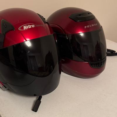 Fulmer and Nitro Full Face Helmets with FMC Men’s Chaps Pants And Vests 