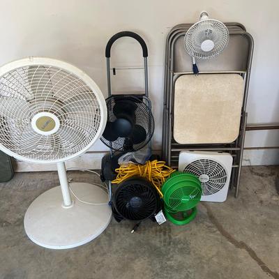 Chairs, Fans And A Dolly!