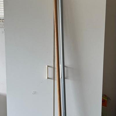 White Cabinet Full Of Tools/Odds And Ends