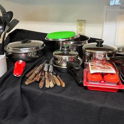 Pots And Pans, assortment Of utensils