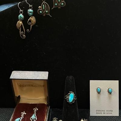 Turquoise Western Style Jewelry 