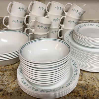 Corelle Country Cottage By Corning Dish Set Plus Serving Bowl