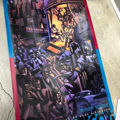 Duke Ellington, “Beyond Category” Smithsonian Institution Travelling Exhibit Poster 1993-96 
