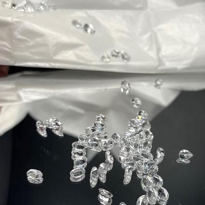 White Topaz Gem Parcels- Mixed Shape 8.85 CTW and Ovals 26.6 CTW 6x4mm