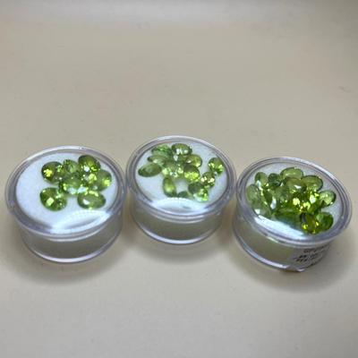 Peridot Ovals 36.10 CTTW 8x6mm
