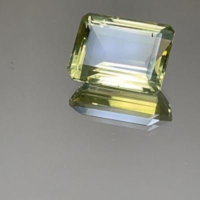 Lemon Quartz - Emerald Cut 14x10mm - Large