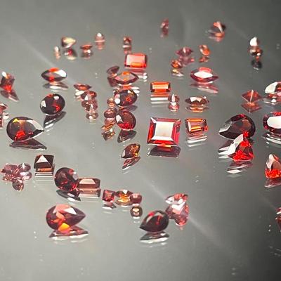Mozambique Garnet - Mixed Shapes and Sizes 22.50 CTTW - Red Wine
