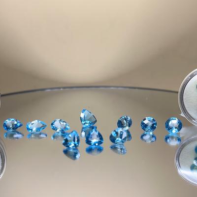 Swiss Blue Topaz, Mixed Sizes and Shapes 37.15 CTTW