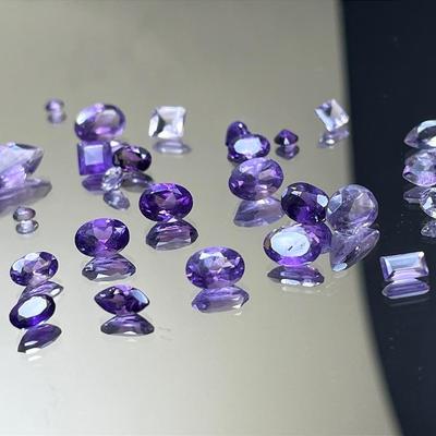 Amethyst 15.15 CTTW Mixed Shapes and Sizes