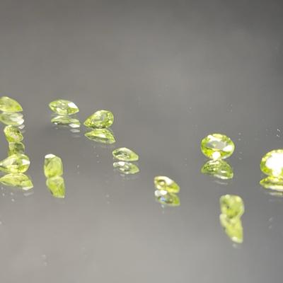 Peridot Suite 2.5 CTTW - Ovals, Pear-Shaped and Marquise
