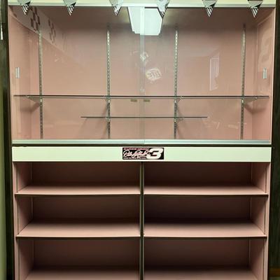 Large Display Cabinet on Wheels
