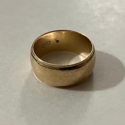 14K Wedding Band